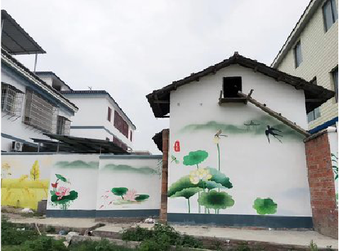 灵山室外墙绘-从选材到保养。