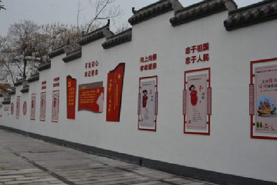 灵山墙体彩绘-乡村文化墙