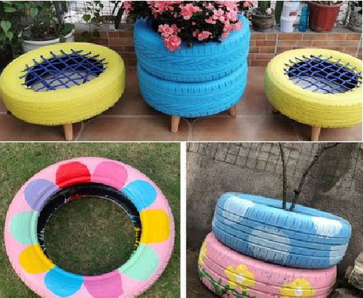 灵山墙体彩绘-变废为宝