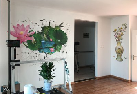 灵山墙体彩绘相比墙纸的优势。