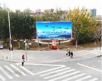 灵山户外大屏广告投放要点。